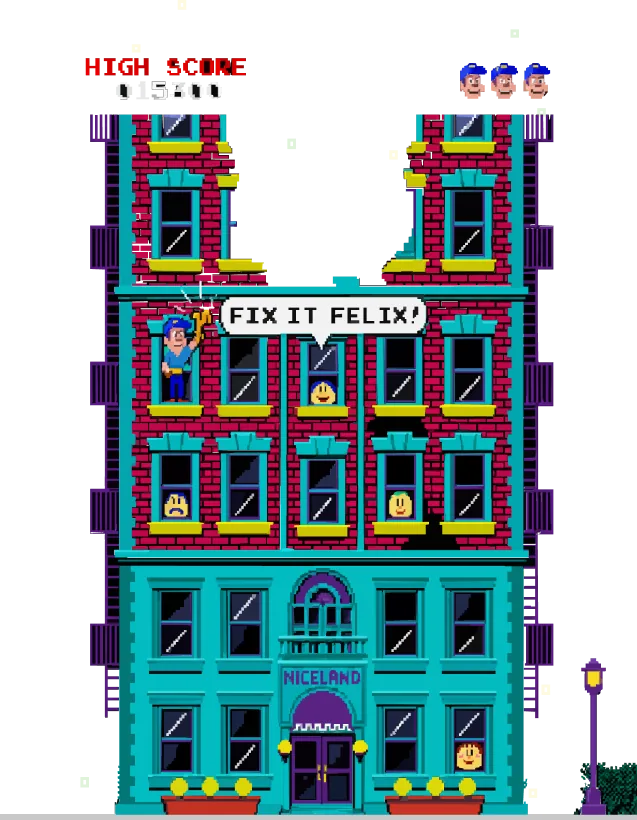 Niceland arcade building